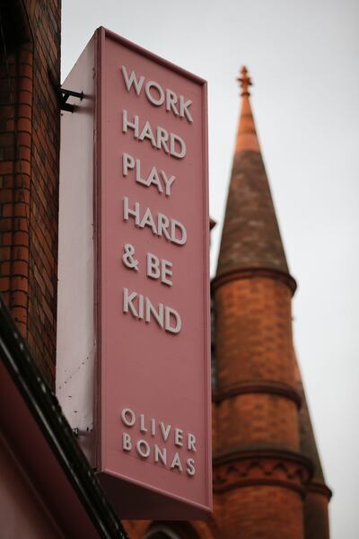 Oliver Bonas: the company motto is Work Hard, Play Hard & Be Kind. Photograph: Nick Bradshaw