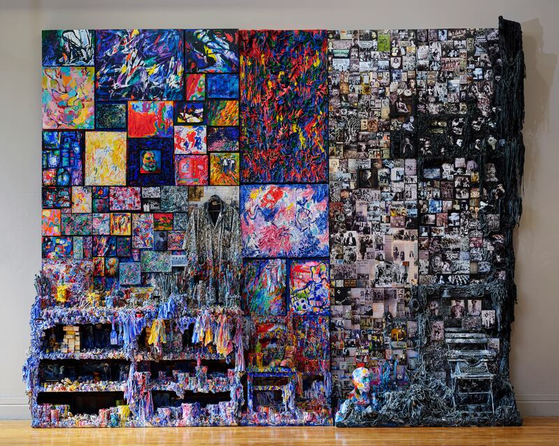 Homage to Paint and Protest by Liam Belton