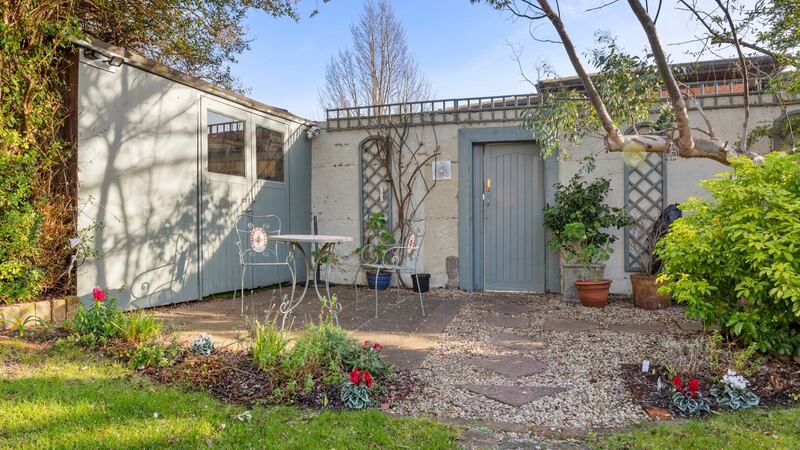 Summer house and patio