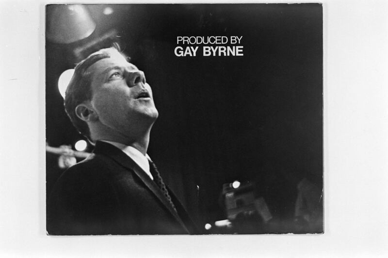 1967: Presenter Gay Byrne in a series of images for the title sequence of  The Late Late Show. Photograph: Des Gaffney/RTÉ