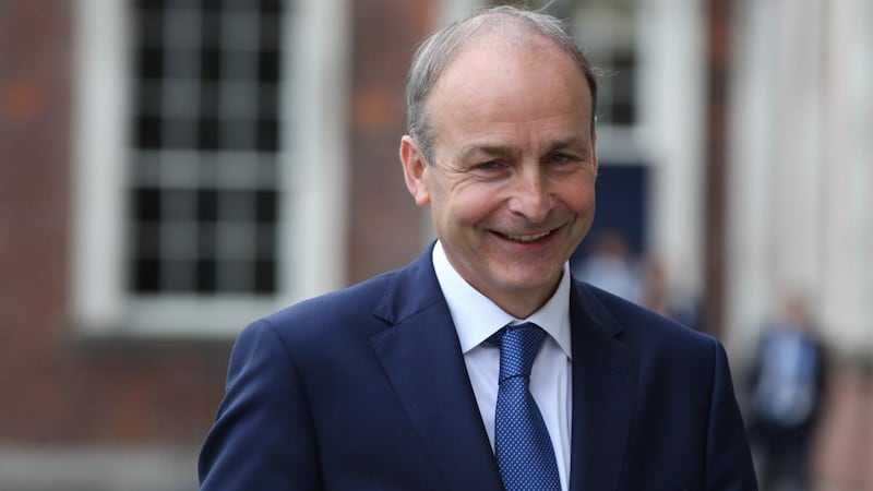 Taoiseach Micheál Martin: Stimulus plan will be funded by exchequer borrowing in a ‘proportionate and necessary’ move. Photograph: Stephen Collins