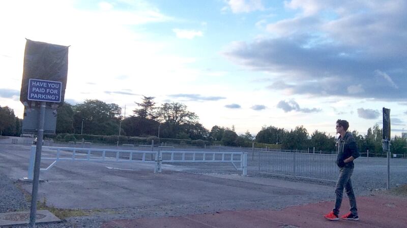 Ian O’Riordan at the former Belfield athletics track.