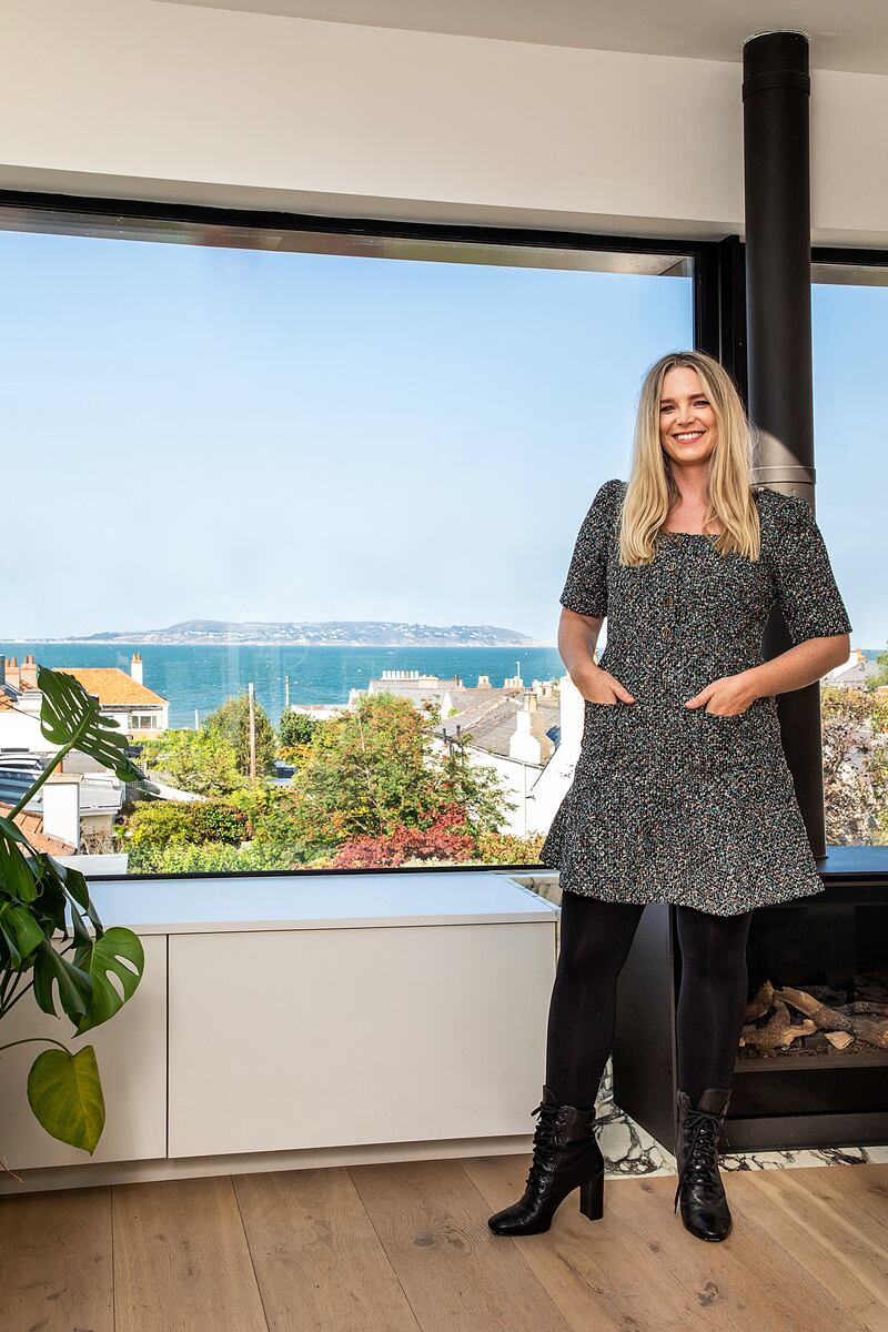 Interior designer Suzie McAdam in her home. Photograph: David Killeen