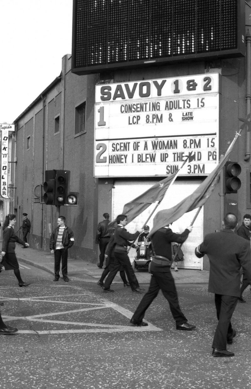 A republican prade. Photograph: Seán Hillen