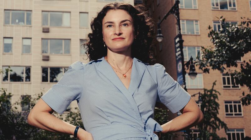 Chloe Malle in Central Park, New York. Photograph: Amir Hamja/New York Times