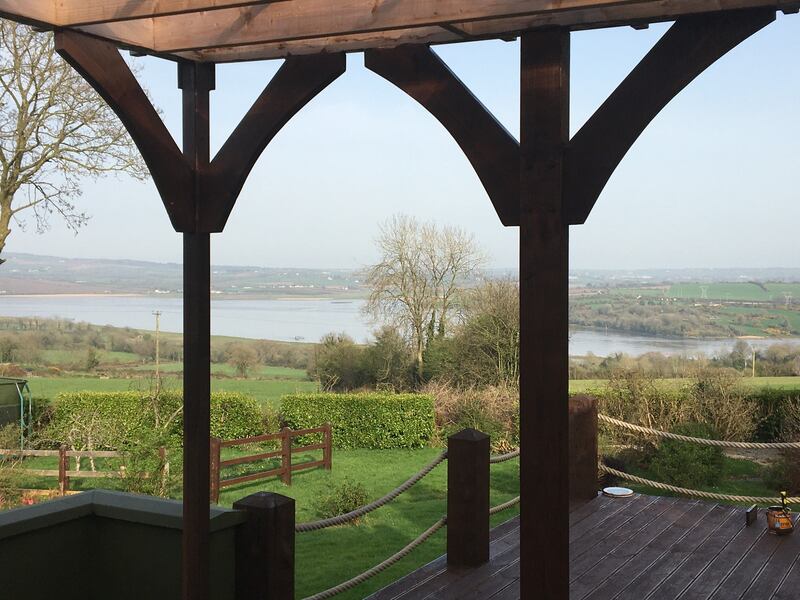 Pergola with a view by Cleary and Daughter, prices  begin at €3,000 to €5,000