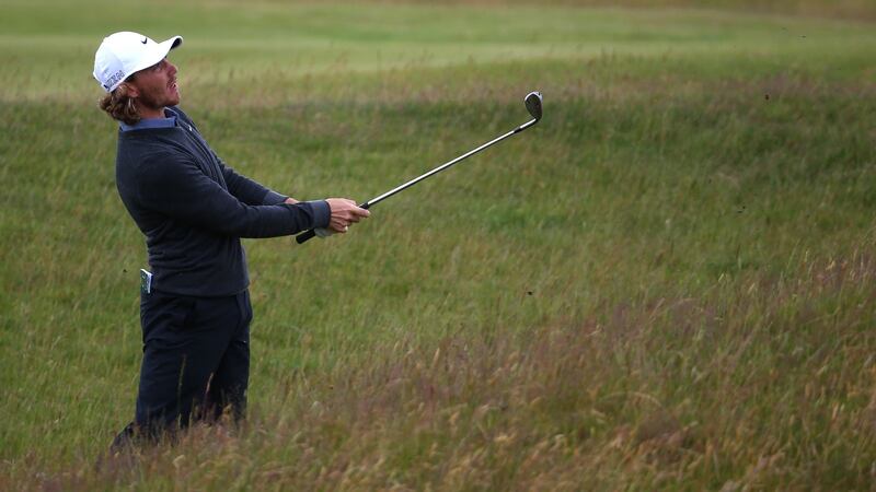 Tommy Fleetwood knows his way around Carnoustie. Photograph: Matthew Lewis/Getty Images