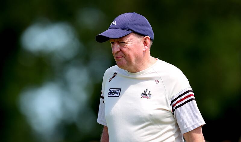 Cork football manager John Cleary was non-committal after his side fell to Louth in Inniskeen. Photograph: Ryan Byrne/Inpho