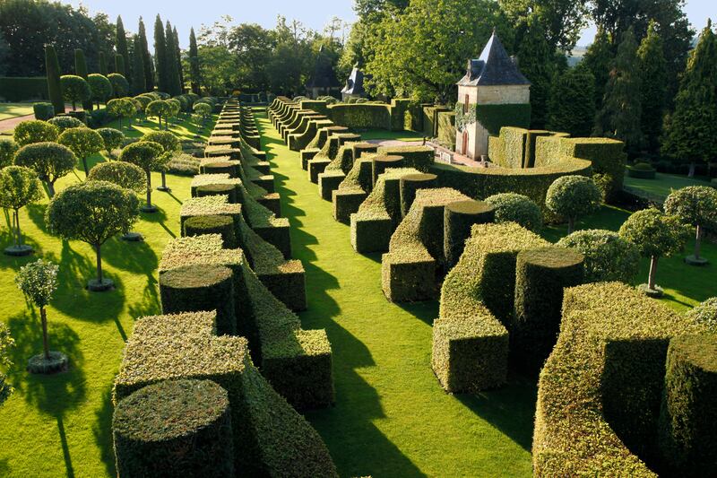 The gardens at Domaine de Rochebois. Photograph: Eric Sander