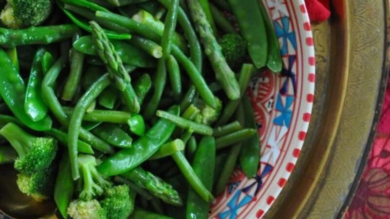 Lilly Higgins’s festive greens bring freshness to the table.