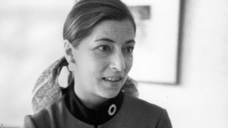 Ruth Bader Ginsburg was the first female to be made a full professor at Columbia Law School in New York, 1972. Photograph: Librado Romero/ The New York Times