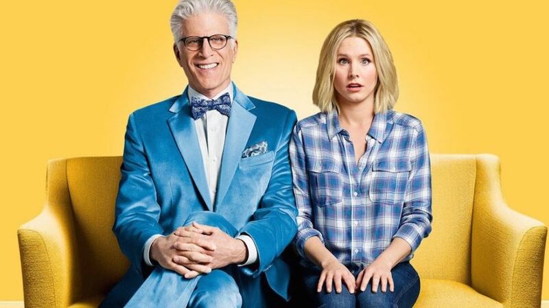 Ted Danson and Kristen Bell in The Good Place. Photograph: Netflix