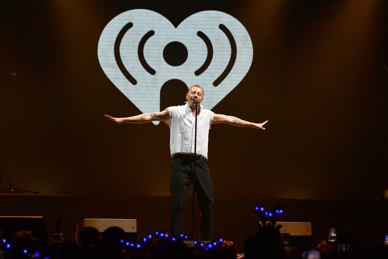 Macklemore performing in Michigan in December. Photograph: Aaron J. Thornton/Getty Images for iHeartRadio