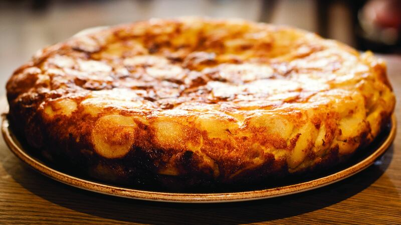 Tortilla.  Photograph: Julia Dunin