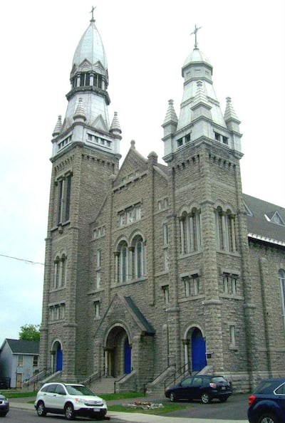 St Brigid’s Church in Lowertown, Ottawa was built by the Irish in 1890. Photograph: Saint Brigid’s Centre for the Arts on Facebook