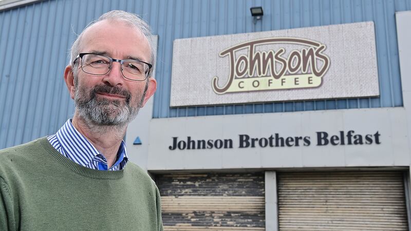 Dermot Johnson of Johnson Bros food wholesaler in Lisburn. Photograph: Arthur Allison/Pacemaker Press
