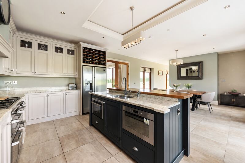 Kitchen and dining area