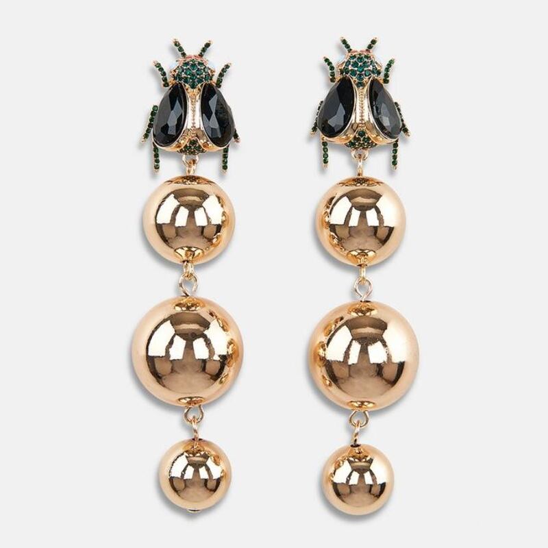 Beetle earrings (€65) from Essentiel Antwerp at Anastasia