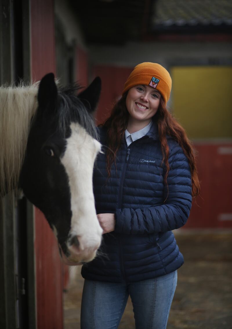 Hannah Morgan: 'It is really important to emphasise the sentience of the horse.' Photograph: Bryan O’Brien
