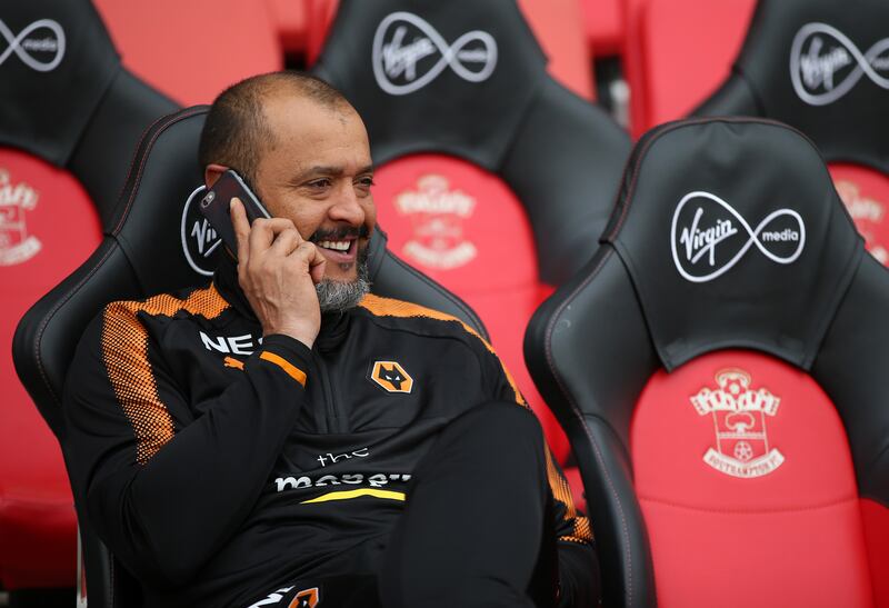 Nuno Espírito Santo: 'If your only tool is a hammer, you will see every problem as a nail.' Photograph: Catherine Ivill - AMA/Getty Images