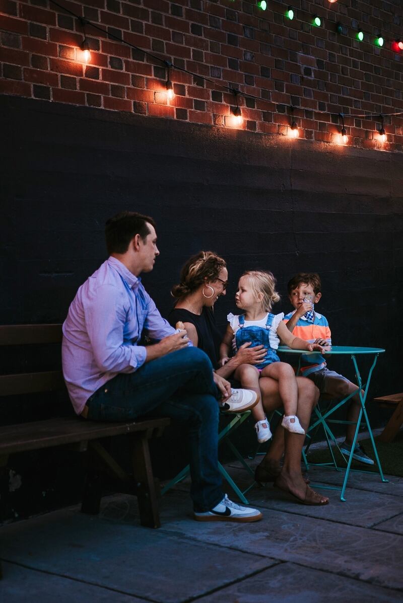 In Winston-Salem, North Carolina,  before leaving for Dublin.