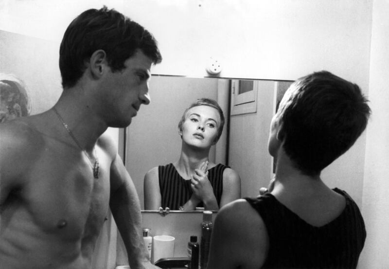 Breathless: Jean-Paul Belmondo and Jean Seberg in  À Bout de Souffle