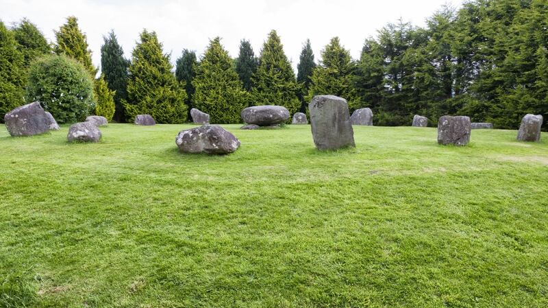 Standing Stone Circle in Kenmare
