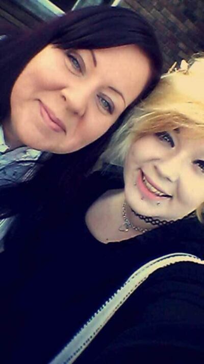 Melanie Sheehan and her daughter Eve Cleary, who was the eldest of six.