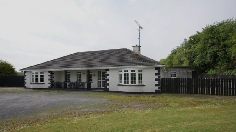 This five-bedroom bungalow with outbuildings is on the market for €390,000.