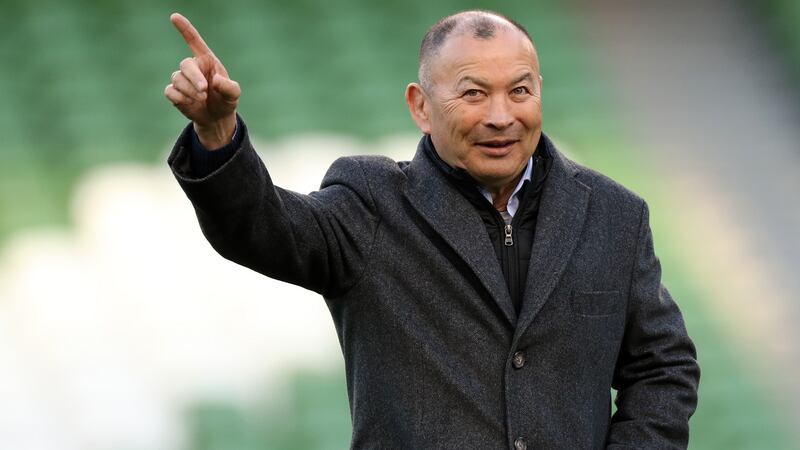 England head coach Eddie Jones  ahead of the Six Nations  game against Ireland at the Aviva stadium. Photograph: Billy Stickland/Inpho