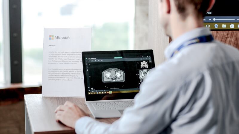 InnerEye: Uses AI computer vision and machine learning to help doctors monitor and treat diseases such as cancer in a more targeted and effective way.