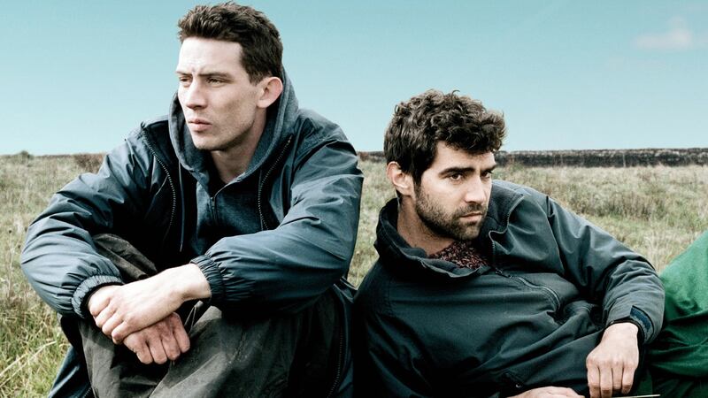 Explosive sexual tension: Josh O’Connor and Alec Secareanu in God’s Own Country