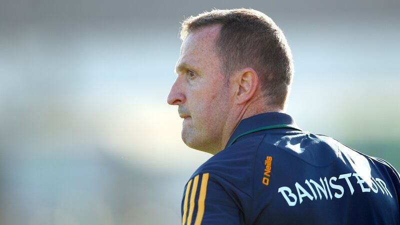 Andy McEntee: saw Meath tumble to a heavy defeat to Kildare in the Leinster semi-final at Tullamore – just weeks  after an impressive display against Louth. Photograph: James Crombie/Inpho