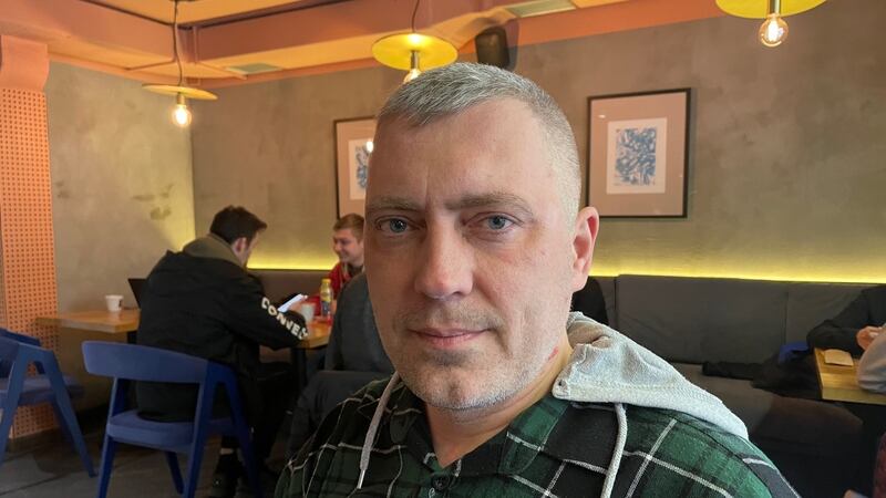 Oleh Baturin, a journalist,  was abducted by Russian troops and held captive for eight days in Kherson region, southern Ukraine
