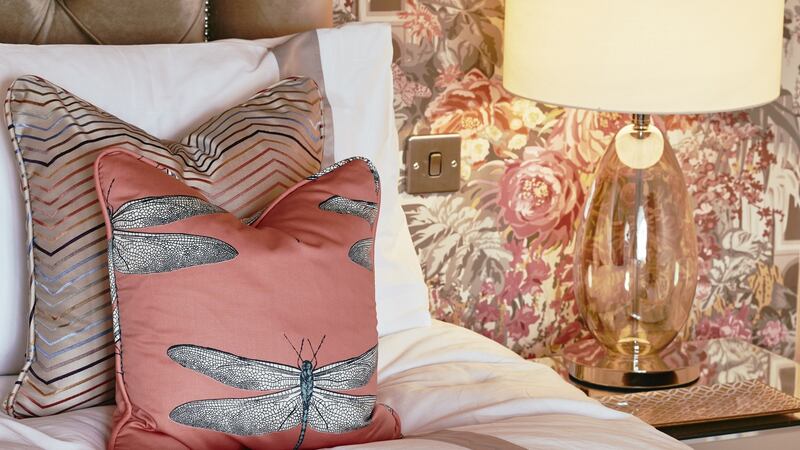 Close up of the main bedroom