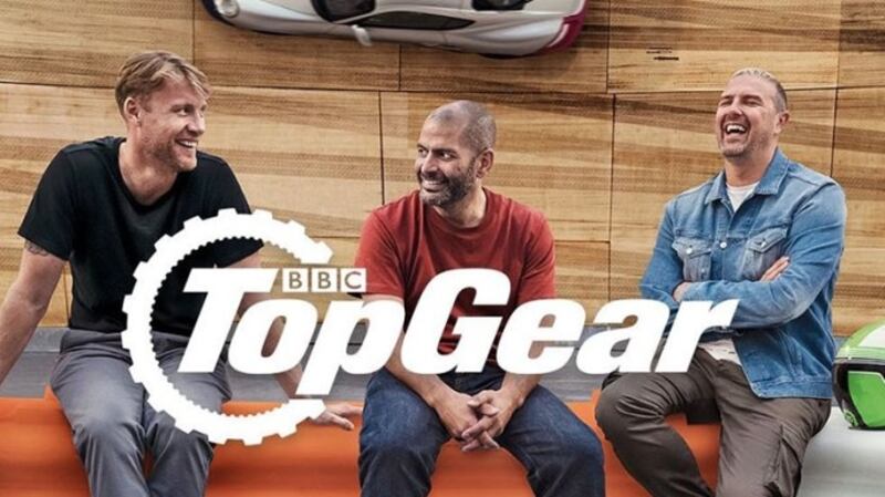 Advertising art for Top Gear’s move to BBC1