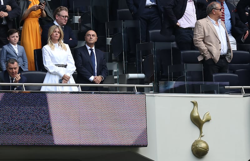 Tottenham Hotspur Chairperson Daniel Levy looks on. Photograph: Julian Finney/Getty Images