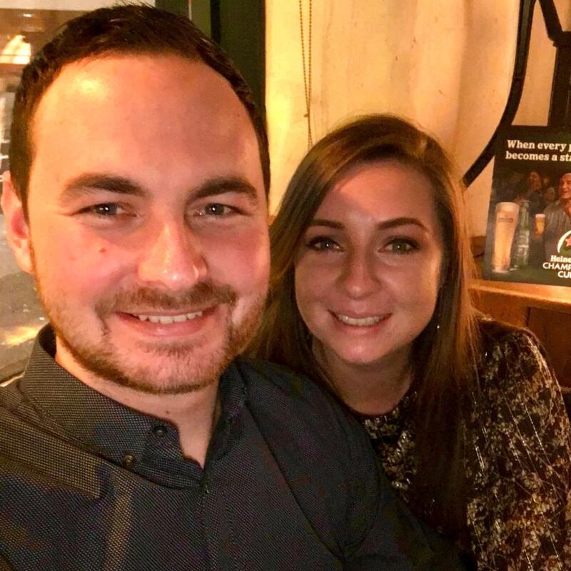 Mark Kiernan and his partner, Jen, have not seen each other in almost eight weeks.