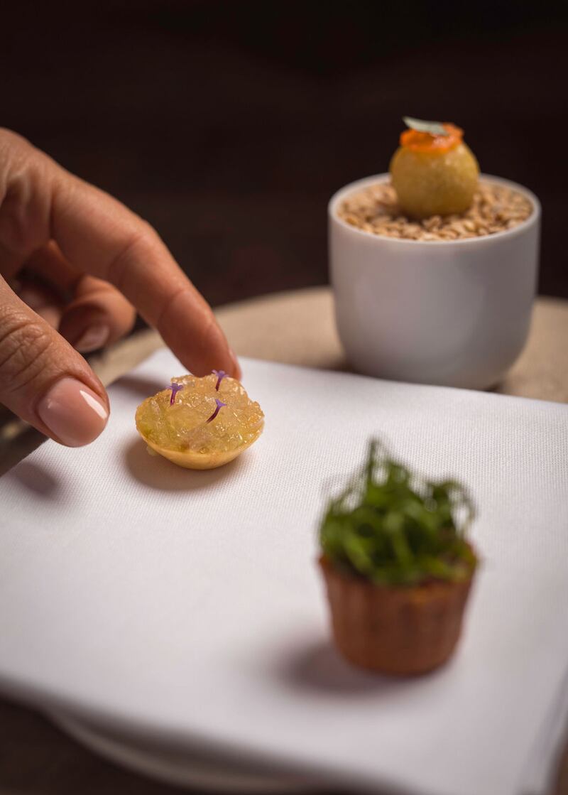 Adam Nevin's menu at Carton House