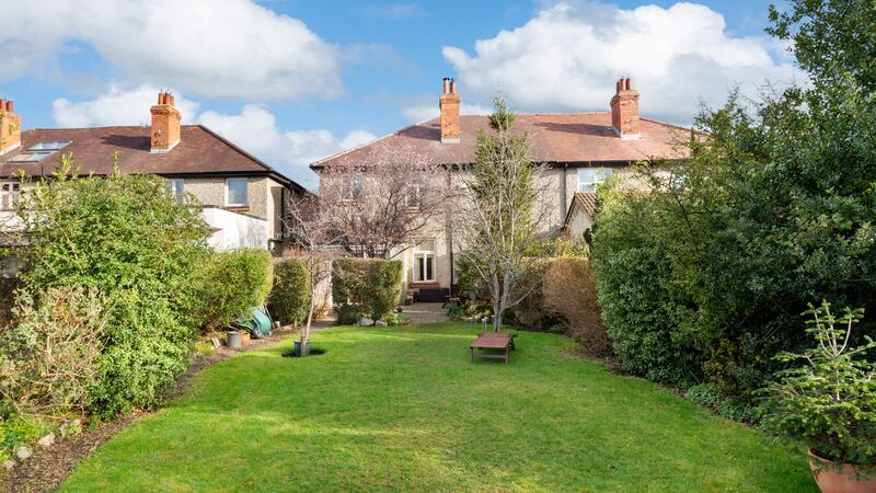 Southwest-facing garden