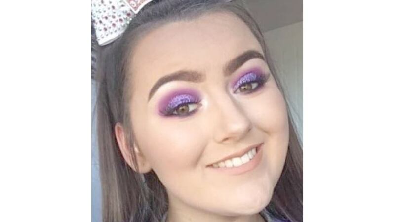 Lauren Bullock (17) who died in the incident on Sunday night. Photograph: Euphoria Allstar Cheerleading NI/Facebook