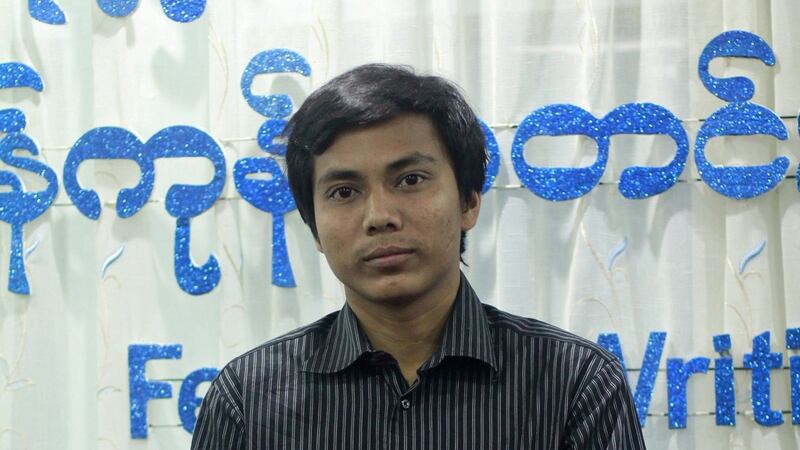 Reuters journalist Kyaw Soe Oo. Photograph: REUTERS/Stringer