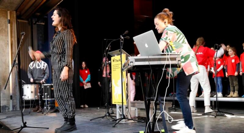 MayKay and Elaine Mai are running a songwriting workshop for children aged eight and over at the Ark in Temple Bar, Dublin.
