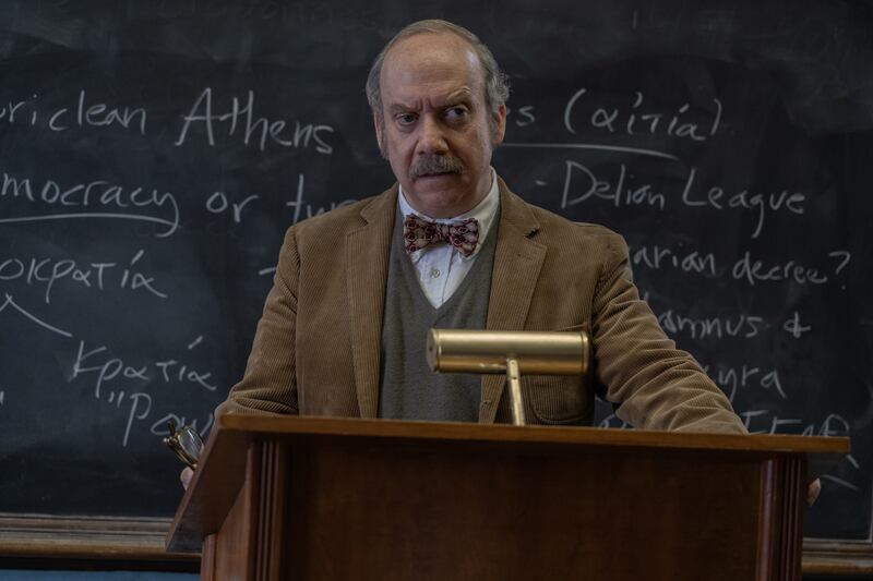 The Holdovers: Paul Giamatti as Paul Hunham. Photograph: Seacia Pavao/Focus Features

