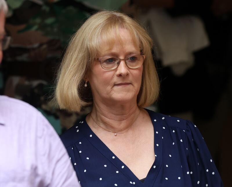 Edel Fox, widow of the late Det Supt Colm Fox, is keen for the stresses her husband was under at work to be explored at his inquest. Photograph: Colin Keegan/Collins