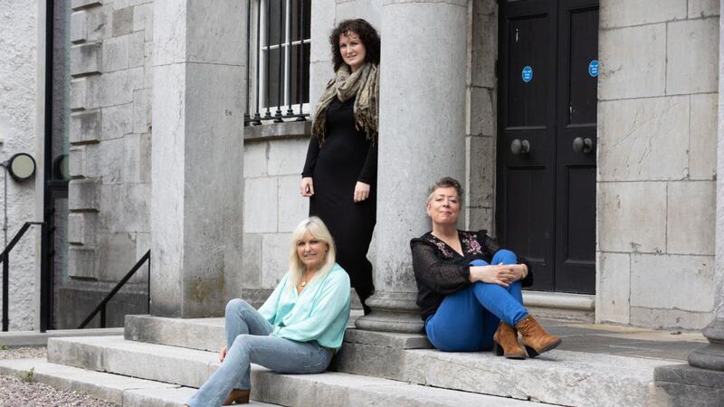 Musicians Fiona Kennedy, Anna Mitchell and Mary Greene, who will perform at the Cork Folk Festival. Photograph: Darragh Kane