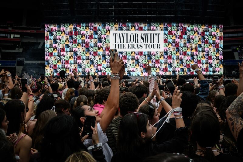 Signed to Universal since 2018, Swift's ascent has coincided with brighter fortunes for a recorded music industry now eyeing its tenth consecutive year of revenue growth. Photograph: Jeff Pachoud/AFP via Getty Images