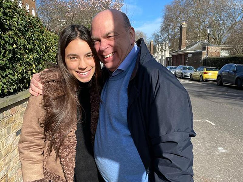 Hannah and Mike Lynch  who died when the luxury yacht Bayesian sank in a storm on Monday. Photograph: Family Handout/PA Wire