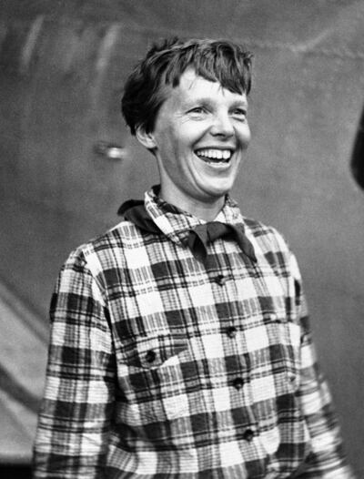 Amelia Earhart: disappeared in 1937. Photograph: AP