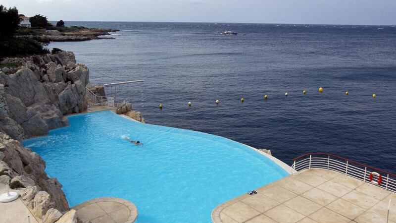 The swimming pool at the Hotel du Cap. Photograph: Getty Images